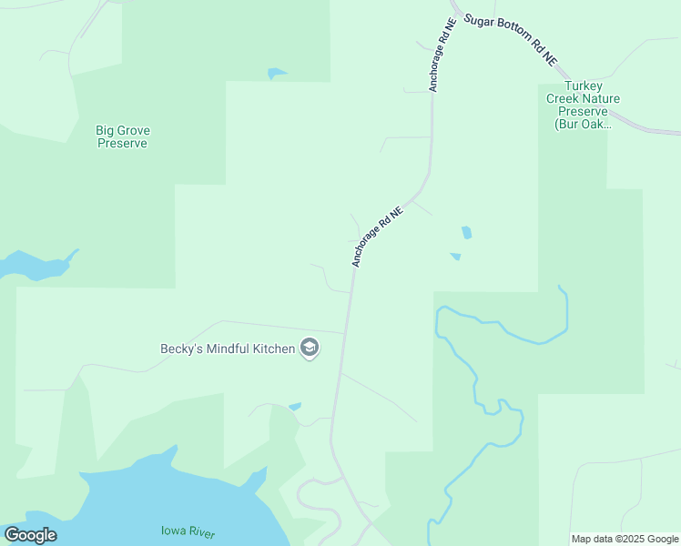 map of restaurants, bars, coffee shops, grocery stores, and more near 2651 Anchorage Road Northeast in Solon