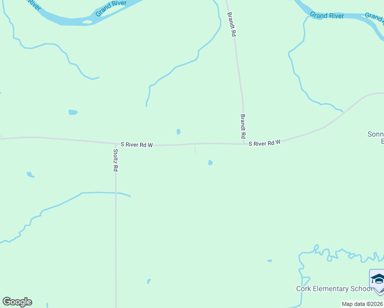 map of restaurants, bars, coffee shops, grocery stores, and more near 6062 South River Road West in Geneva