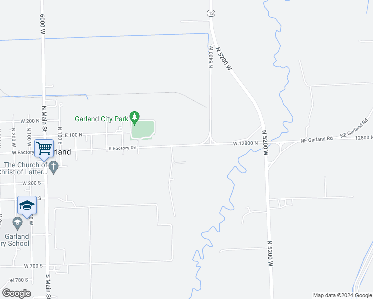 map of restaurants, bars, coffee shops, grocery stores, and more near 898 East Factory Street in Garland