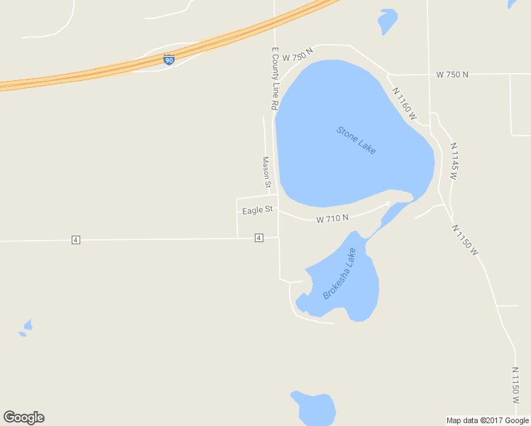 map of restaurants, bars, coffee shops, grocery stores, and more near 10039 County Road 4 in Middlebury