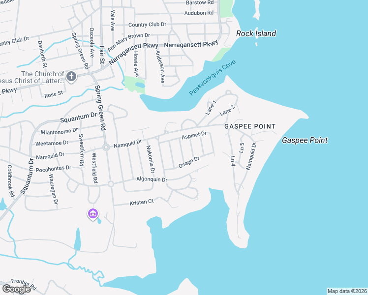 map of restaurants, bars, coffee shops, grocery stores, and more near 32 Killdeer Road in Warwick