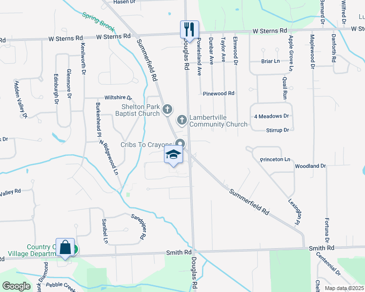 7104 Summerfield Road, Lambertville MI Walk Score