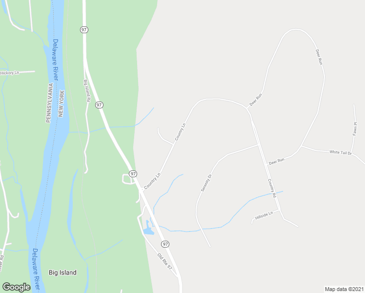 map of restaurants, bars, coffee shops, grocery stores, and more near 56 Country Road in Callicoon