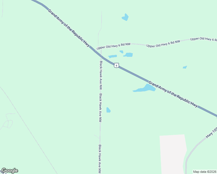 map of restaurants, bars, coffee shops, grocery stores, and more near 2654 Black Hawk Ave NW in Oxford