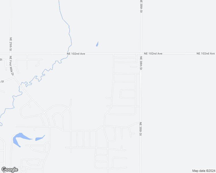 map of restaurants, bars, coffee shops, grocery stores, and more near 3495 Northeast 102nd Avenue in Ankeny
