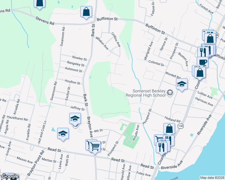 map of restaurants, bars, coffee shops, grocery stores, and more near 8 White Street in Swansea