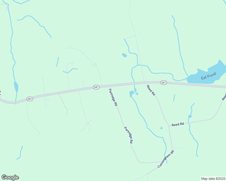 map of restaurants, bars, coffee shops, grocery stores, and more near 2 Partridge Road in Warren