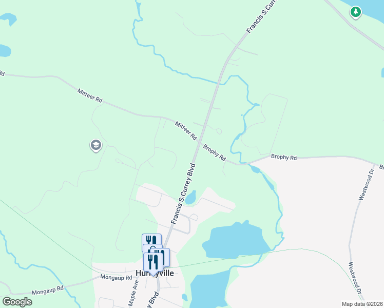 map of restaurants, bars, coffee shops, grocery stores, and more near 323 Main Street in Hurleyville