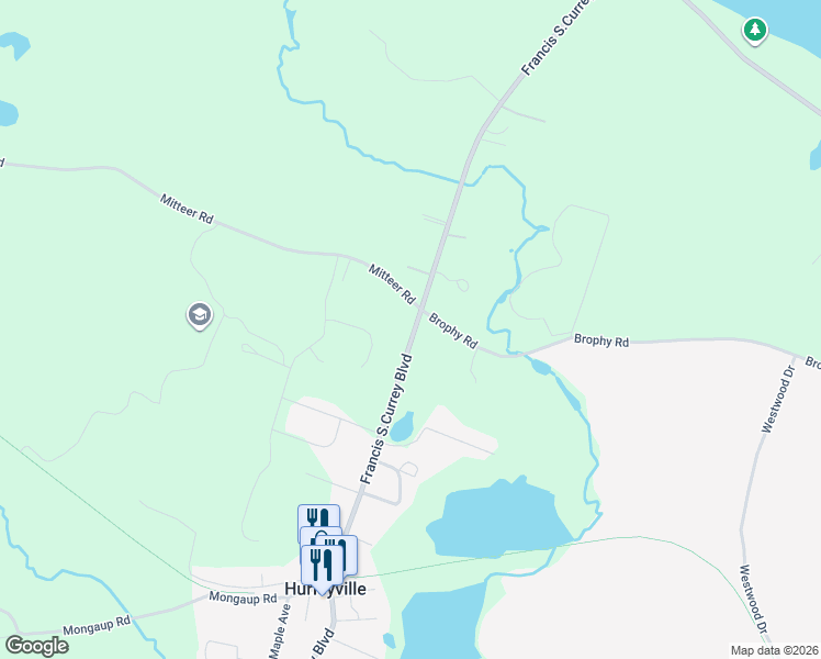 map of restaurants, bars, coffee shops, grocery stores, and more near 323 Main Street in Hurleyville