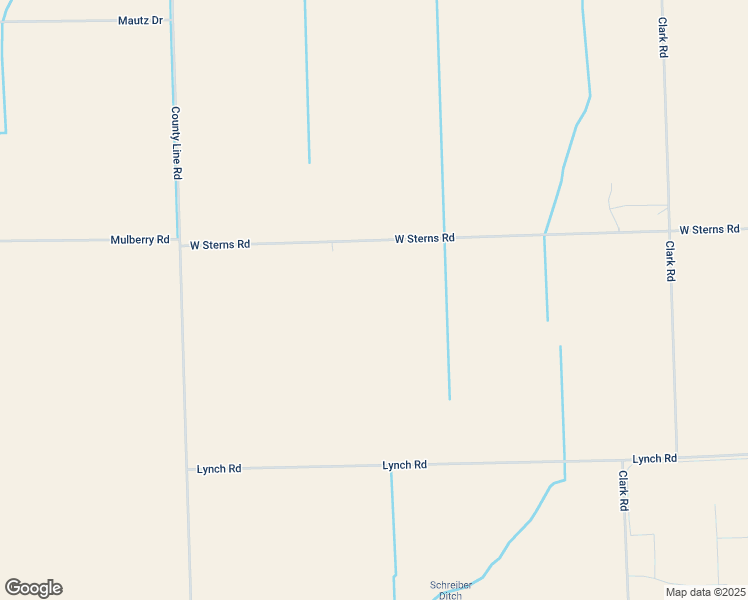 map of restaurants, bars, coffee shops, grocery stores, and more near 8413-8849 West Sterns Road in Ottawa Lake