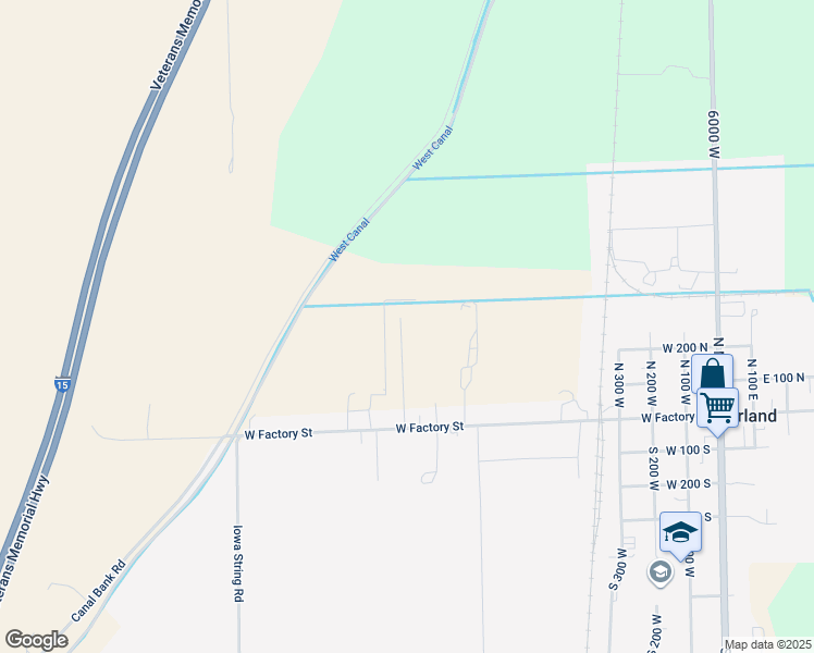 map of restaurants, bars, coffee shops, grocery stores, and more near North 900 West in Tremonton