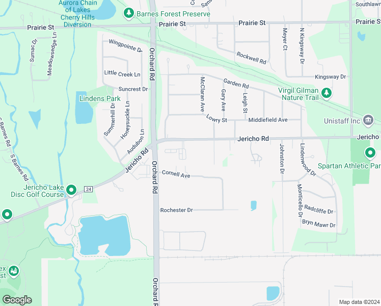 map of restaurants, bars, coffee shops, grocery stores, and more near 2260 Jericho Road in Montgomery
