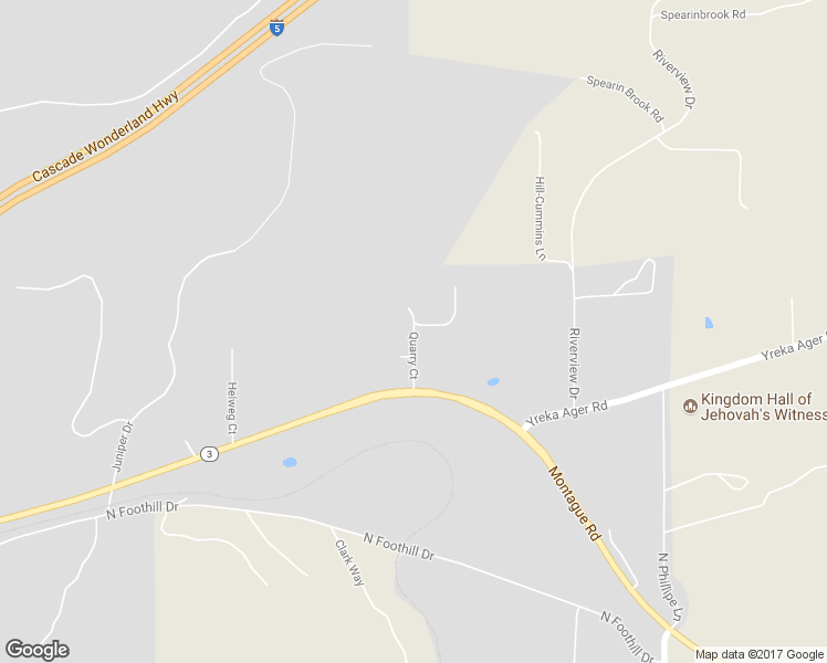 map of restaurants, bars, coffee shops, grocery stores, and more near 993 Quarry Court in Yreka