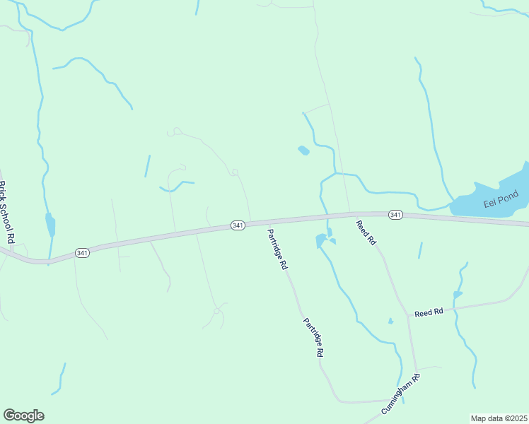 map of restaurants, bars, coffee shops, grocery stores, and more near 2 Partridge Road in Warren