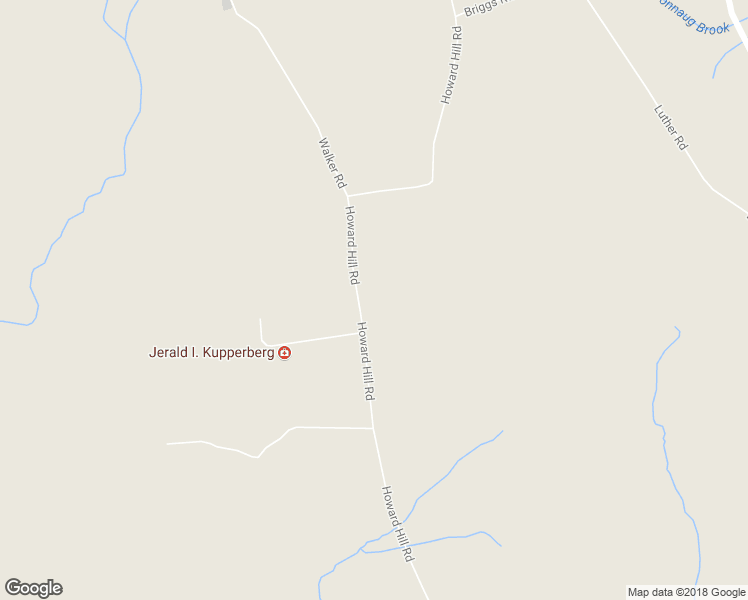 map of restaurants, bars, coffee shops, grocery stores, and more near 55 Howard Hill Road in Foster