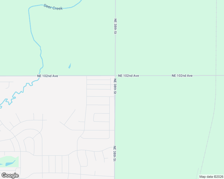 map of restaurants, bars, coffee shops, grocery stores, and more near 10136 Northeast 38th Street in Elkhart