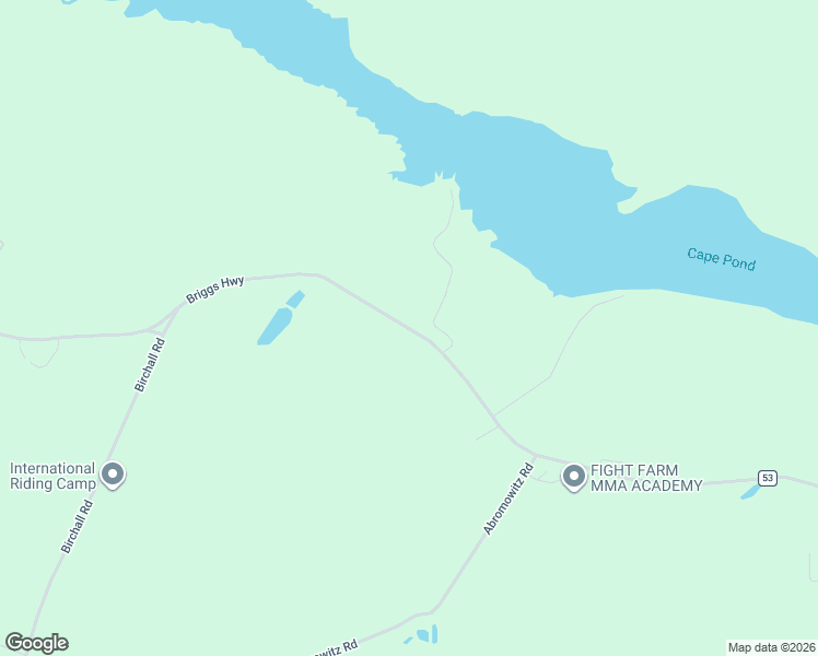 map of restaurants, bars, coffee shops, grocery stores, and more near County Road 53 in Ulster County