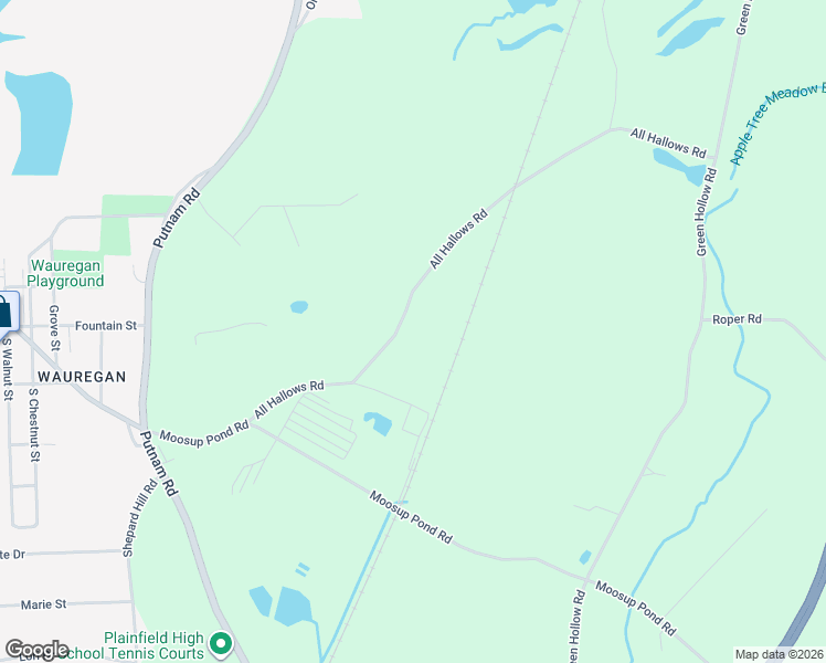 map of restaurants, bars, coffee shops, grocery stores, and more near 71 All Hallows Road in Plainfield