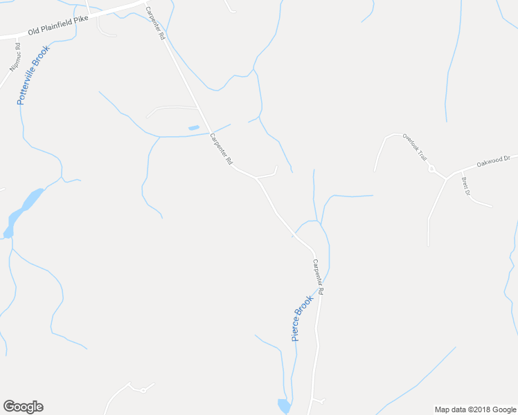 map of restaurants, bars, coffee shops, grocery stores, and more near 165 Carpenter Road in Foster