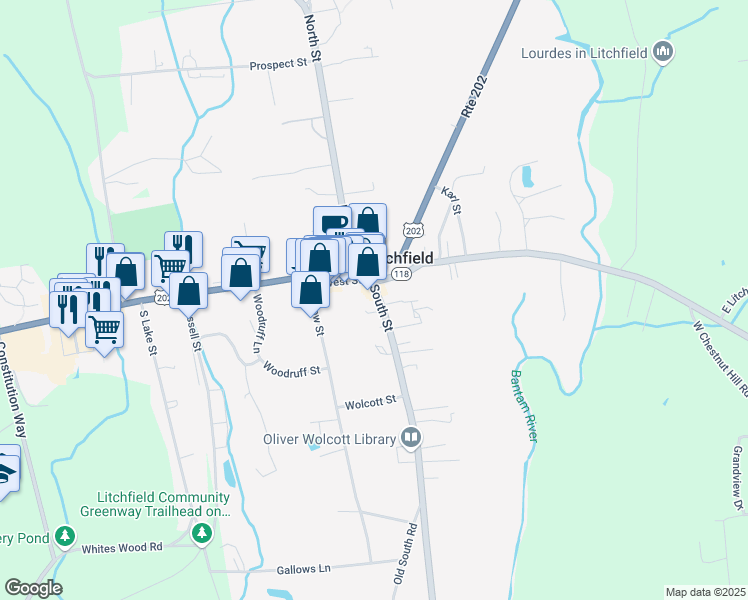 44 South Street, Litchfield CT Walk Score