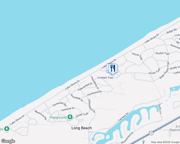 map of restaurants, bars, coffee shops, grocery stores, and more near in 