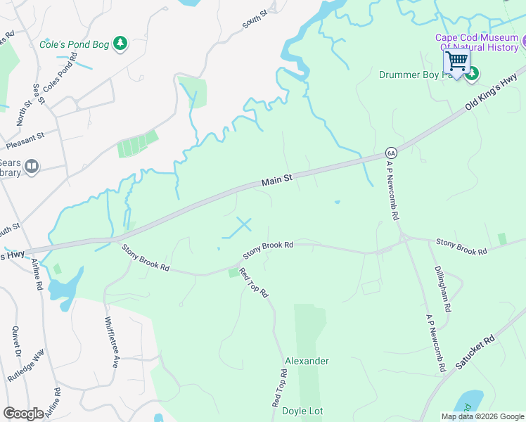 map of restaurants, bars, coffee shops, grocery stores, and more near 59 Candlestick Lane in Brewster