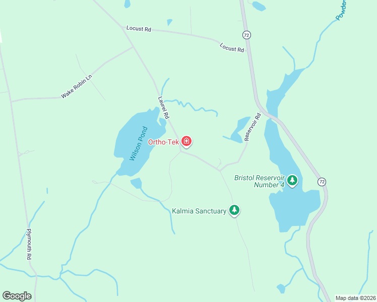 map of restaurants, bars, coffee shops, grocery stores, and more near 140 Laurel Road in Harwinton