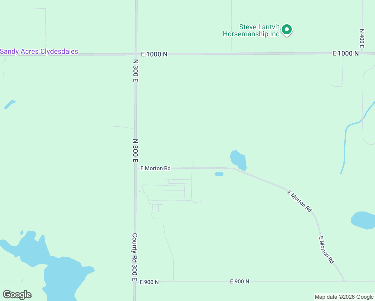 map of restaurants, bars, coffee shops, grocery stores, and more near 3221 East Morton Road in Rolling Prairie