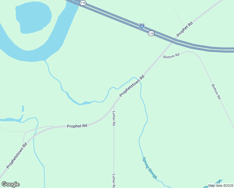 map of restaurants, bars, coffee shops, grocery stores, and more near 25024 Prophet Road in Rock Falls