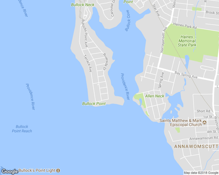 map of restaurants, bars, coffee shops, grocery stores, and more near 252 Riverside Drive in East Providence