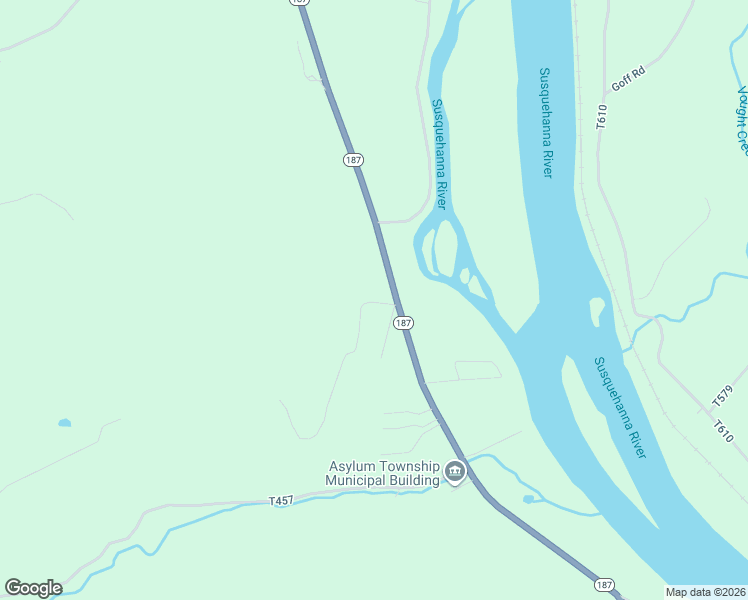 map of restaurants, bars, coffee shops, grocery stores, and more near 20393 State Route 187 in Towanda
