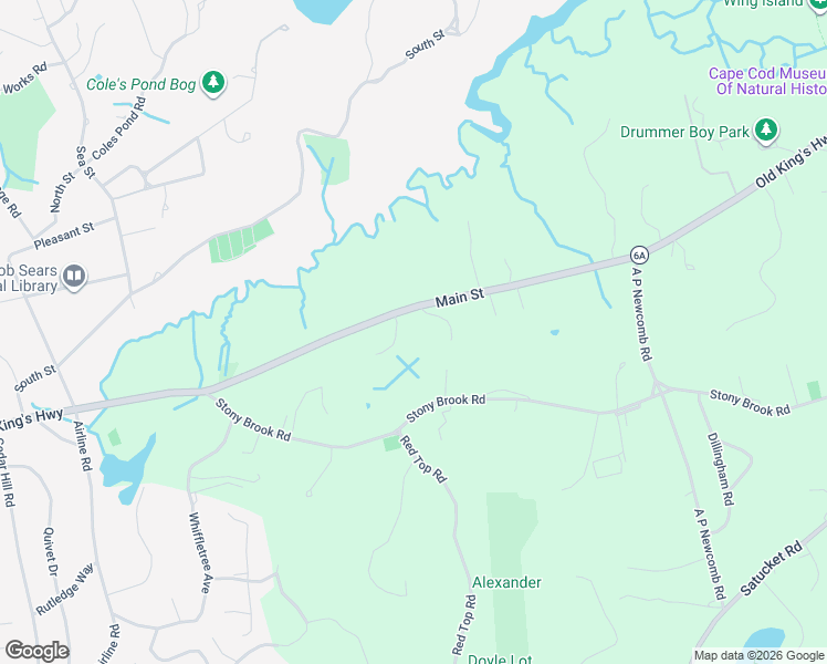 map of restaurants, bars, coffee shops, grocery stores, and more near 59 Candlestick Lane in Brewster