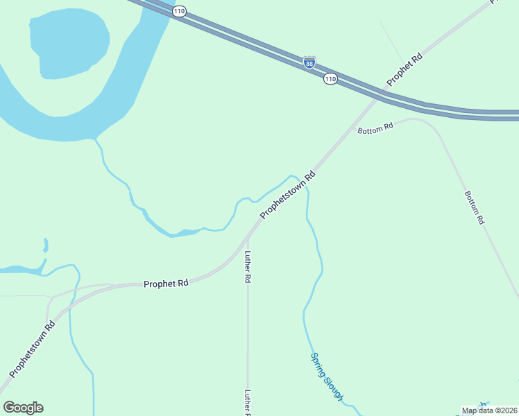 map of restaurants, bars, coffee shops, grocery stores, and more near 25024 Prophet Road in Rock Falls