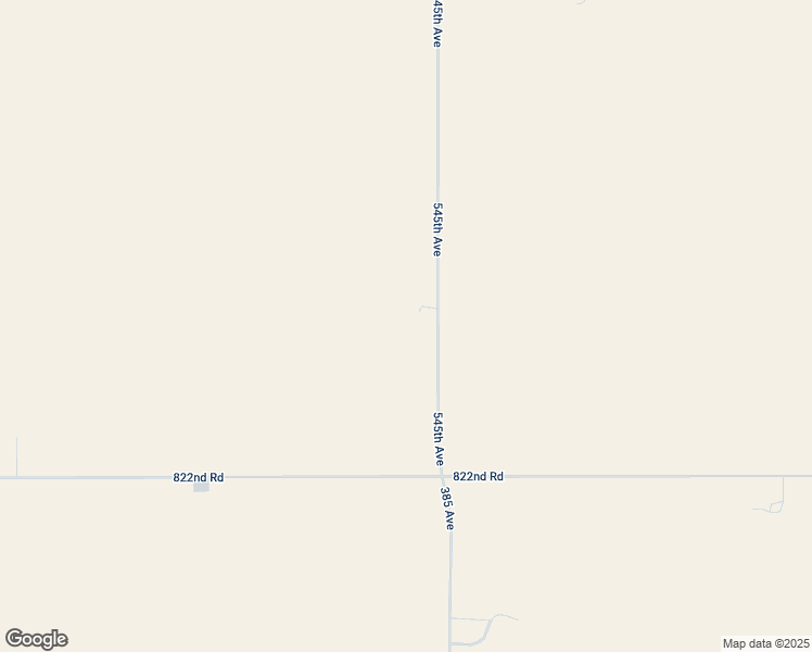 map of restaurants, bars, coffee shops, grocery stores, and more near 82225 545th Avenue in Humphrey