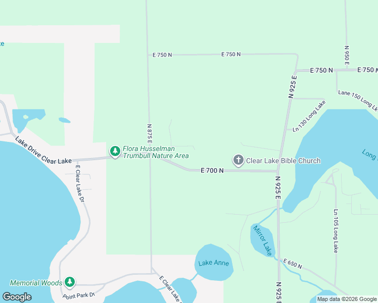 map of restaurants, bars, coffee shops, grocery stores, and more near 8870 East 710 North in Fremont