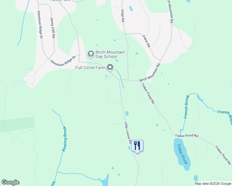 map of restaurants, bars, coffee shops, grocery stores, and more near 11 Villa Louisa Road in Bolton