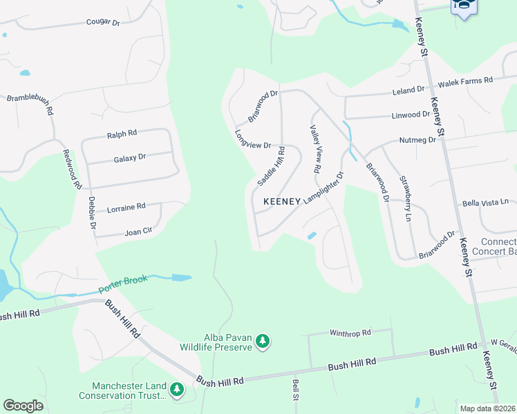 map of restaurants, bars, coffee shops, grocery stores, and more near 168 Saddle Hill Road in Manchester