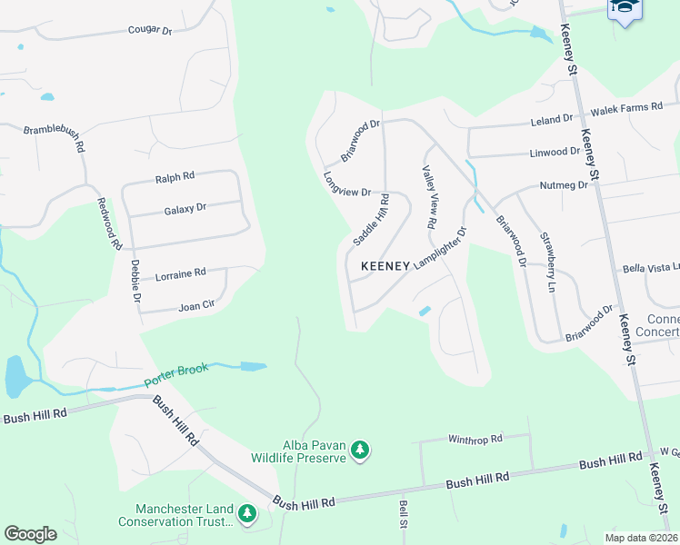 map of restaurants, bars, coffee shops, grocery stores, and more near 168 Saddle Hill Road in Manchester