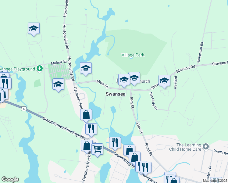 map of restaurants, bars, coffee shops, grocery stores, and more near in Swansea