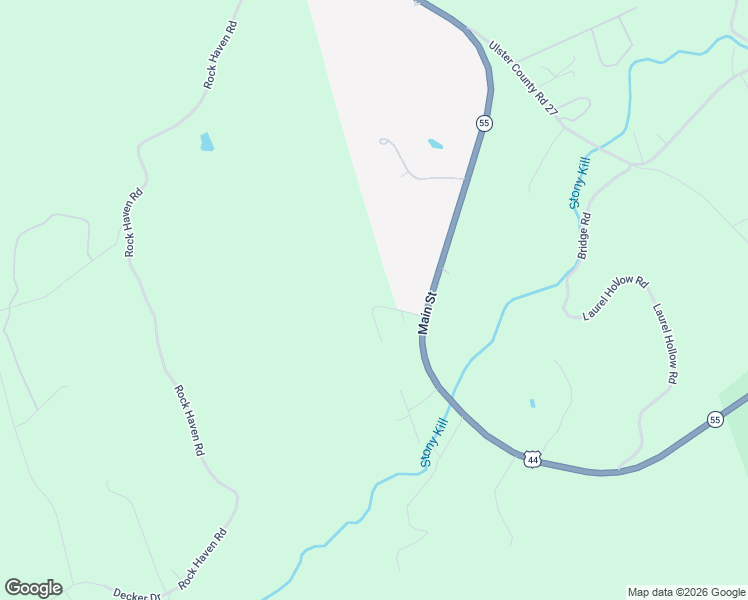map of restaurants, bars, coffee shops, grocery stores, and more near 5 Laurel Lane in Kerhonkson