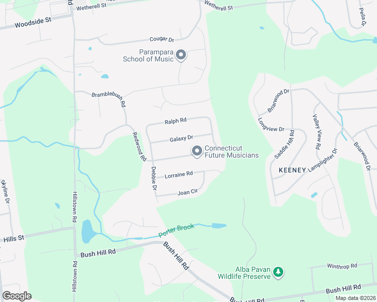 map of restaurants, bars, coffee shops, grocery stores, and more near 275 Redwood Road in Manchester