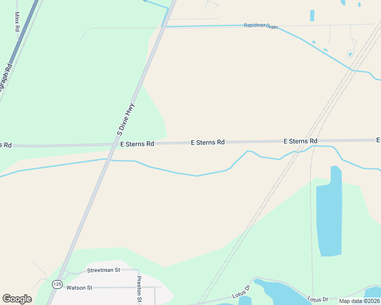 map of restaurants, bars, coffee shops, grocery stores, and more near 1483 East Sterns Road in Erie