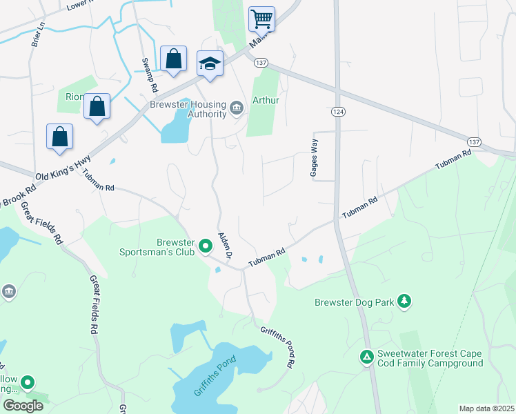 map of restaurants, bars, coffee shops, grocery stores, and more near 86 Stone Ridge Road in Brewster