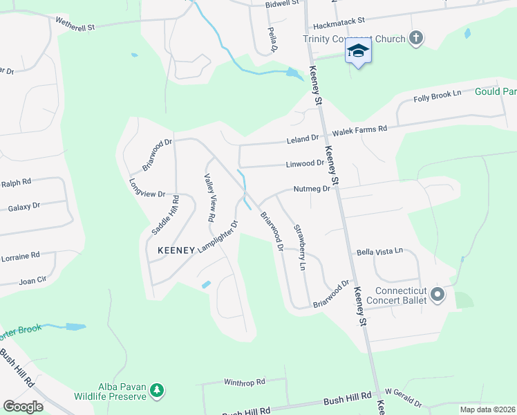 map of restaurants, bars, coffee shops, grocery stores, and more near 116 Nutmeg Drive in Manchester