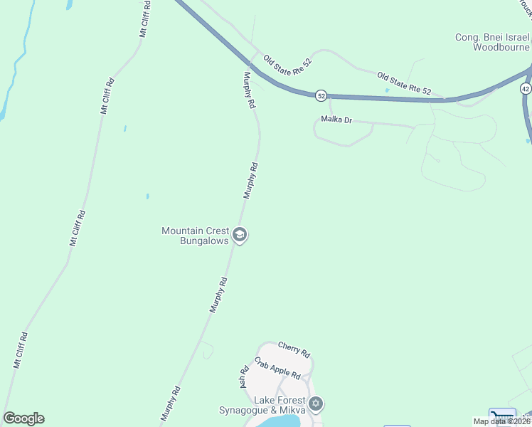 map of restaurants, bars, coffee shops, grocery stores, and more near 103 Murphy Road in Woodbourne