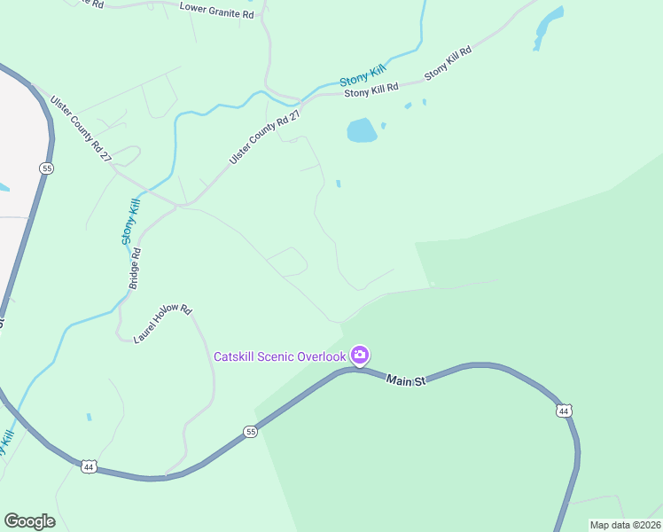 map of restaurants, bars, coffee shops, grocery stores, and more near 23 Shawangunk Drive in Kerhonkson