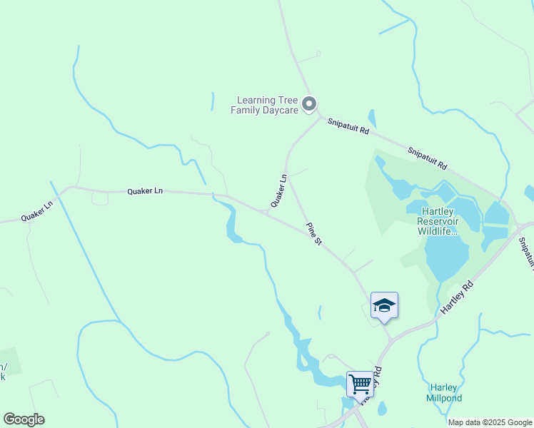 map of restaurants, bars, coffee shops, grocery stores, and more near 110 Quaker Lane in Rochester