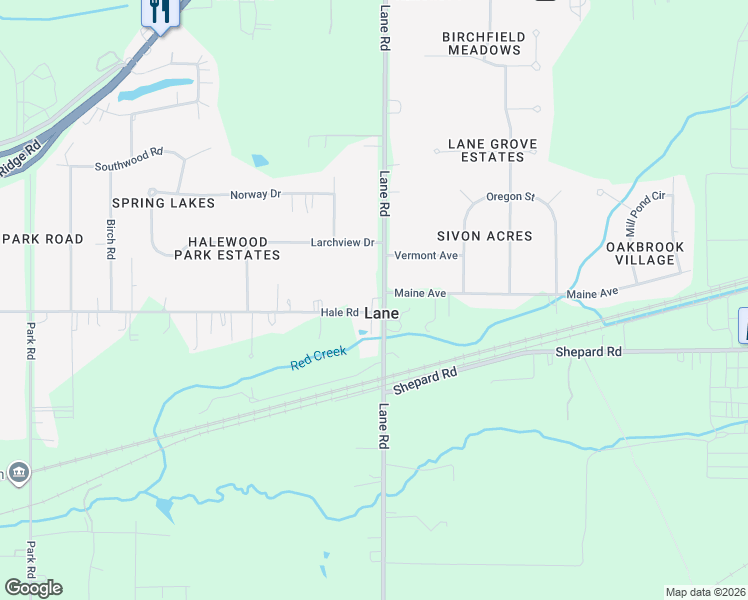 map of restaurants, bars, coffee shops, grocery stores, and more near 2783 Hale Road in Painesville