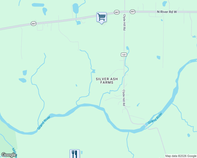 map of restaurants, bars, coffee shops, grocery stores, and more near 7811 Silver Ash Trail in Madison