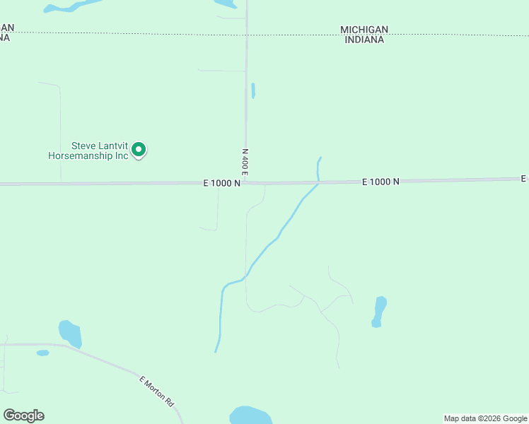 map of restaurants, bars, coffee shops, grocery stores, and more near 4000-4236 East 1000 North in La Porte